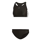 adidas Damen FIT 2PC 3S Badeanzug , Schwarz(black) , 36