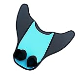 Ykop Meerjungfrauenschwanz Einteilige Flipper Schwimmflossen Schwimmflossen Für Kinder Und Erwachsene Schwimmen Vollfußflosse Monoflosse Für Kinder Und Erwachsene, Blau