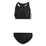 adidas Damen Fitness 3-Streifen Bikini-Set, Black, 46