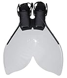 Sweam – Monoflosse verstellbar weiß – Meerjungfrau – Größe 39 – 43