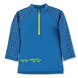 Sterntaler Baby - Jungen Langarm-schwimmshirt Krokodil Rash-Guard-Shirt, Blau, 104