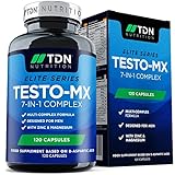 Test Booster für Männer - Premium Testosteron Supplement - Xl 60 Tage Vorrat - Trägt zu einem normalen Testosteronspiegel & Muskelaufbau bei - Zink & Magnesium Booster - Elite-Grade Male Supplement