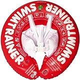 Freds Swim Academy 10102 - Schwimmtrainer Classic, 3 Monate bis ca. 4 Jahre, rot